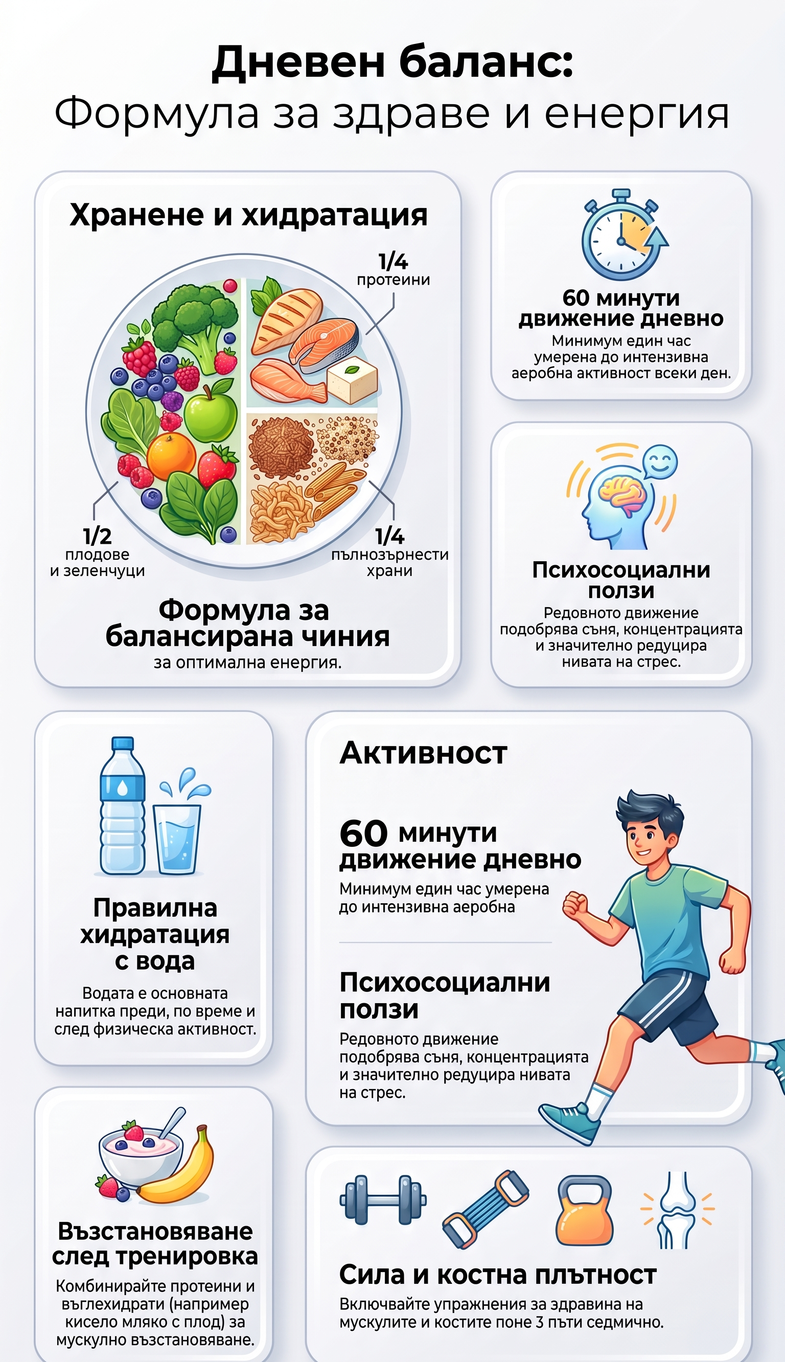 Инфографика Хранене и активност 2
